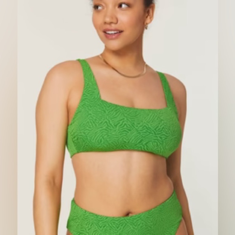 NWT ANDIE SWIM RYE BIKINI TOP